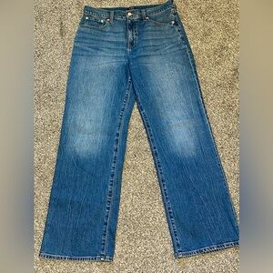 JCrew Factory Wide Leg Jeans